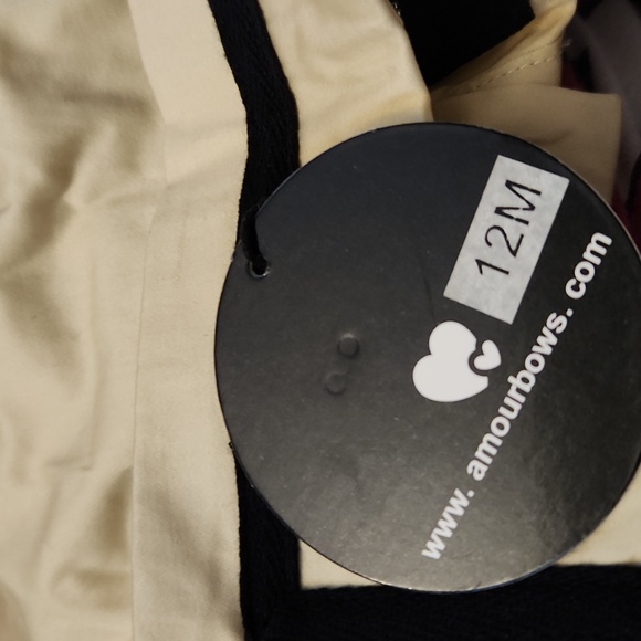 Amour Bows tan and Black dress - Picture 5 of 5